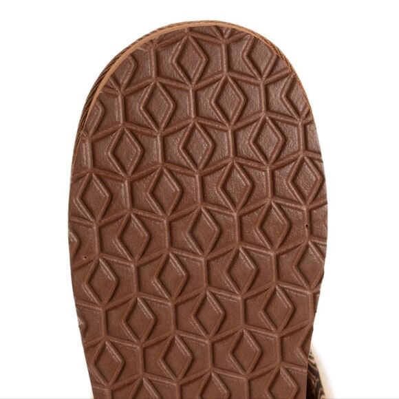 Muk Luks Adelle Platform Foldover Bootie- Chestnut - Picture 3 of 10